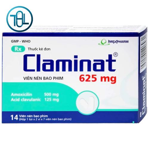 Thuốc Claminat 625mg Imexpharm