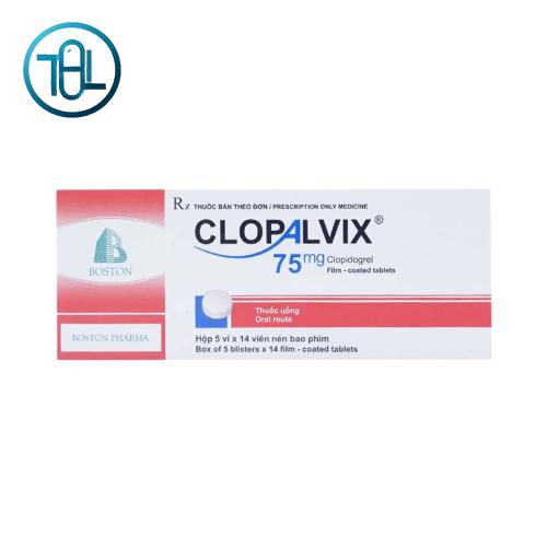 Thuốc Clopalvix 75mg Boston