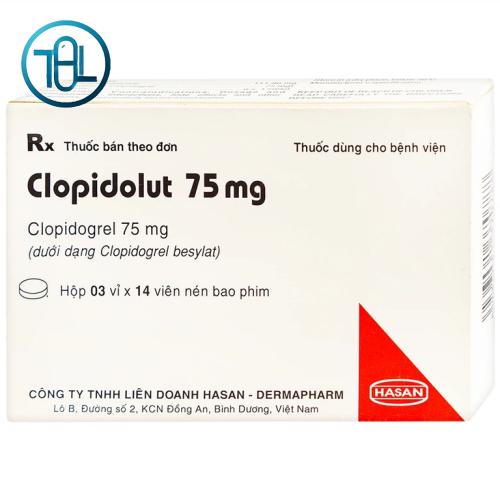 Thuốc Clopidolut 75mg Hasan