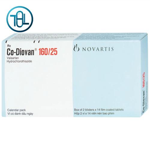 Thuốc Codiovan 160mg/25mg Novartis