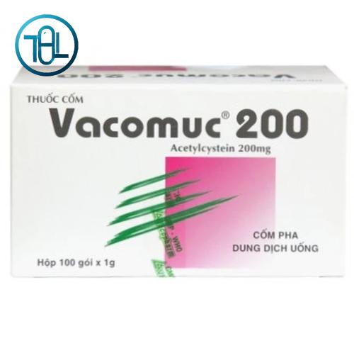 Thuốc cốm Vacomuc 200