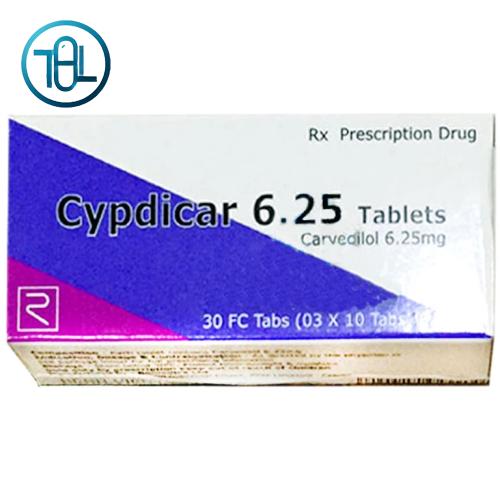 Thuốc Cypdicar 6.25mg