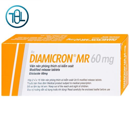 Thuốc Diamicron MR 60mg