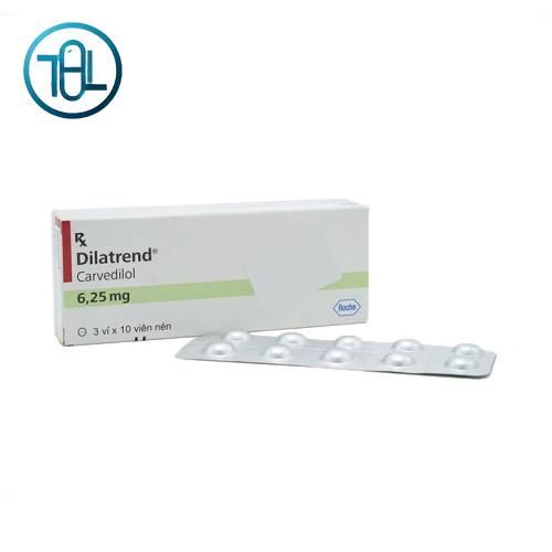 Thuốc Dilatrend 6.25mg