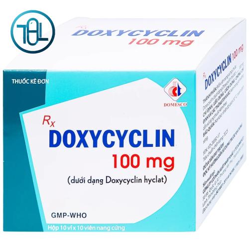 Thuốc Doxycyclin 100mg Domesco