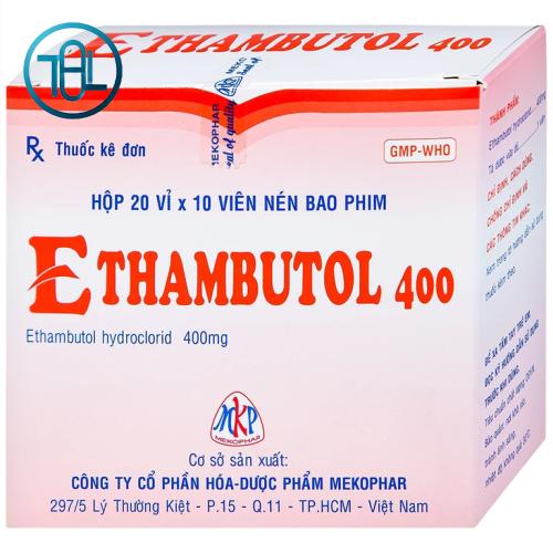 Thuốc Ethambutol 400