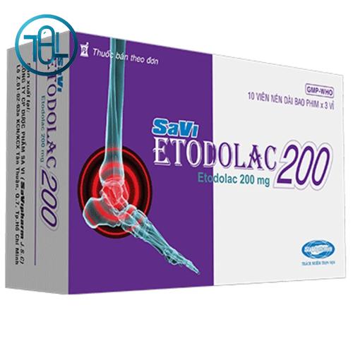 Thuốc Etodolac 200mg