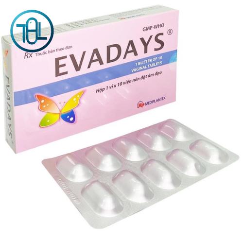 Thuốc Evadays Vaginal 500mg