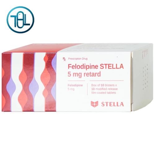 Thuốc Felodipine 5mg Retard