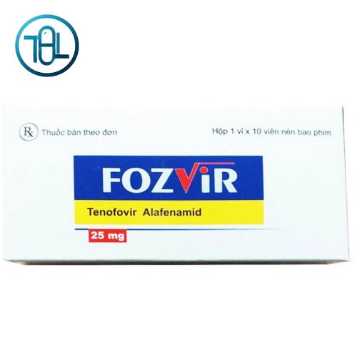 Thuốc Fozvir 25mg