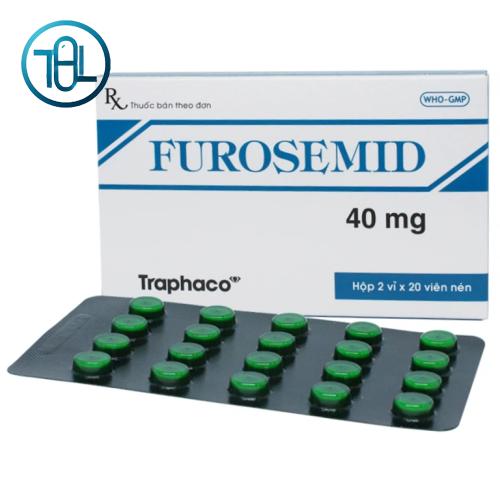 Thuốc Furosemid 40mg Traphaco