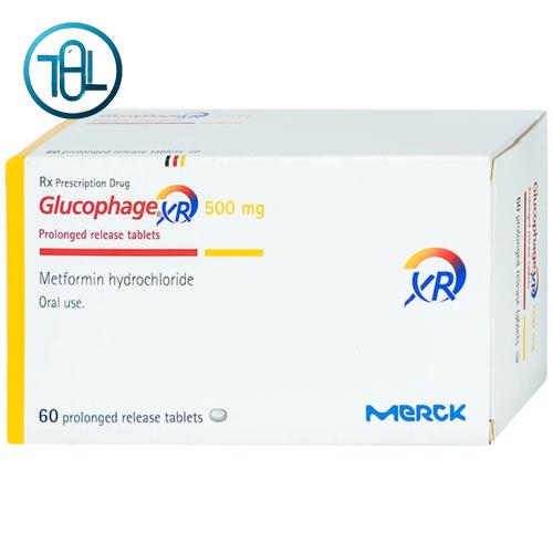 Thuốc Glucophage XR 500mg Merck