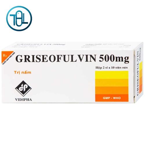 Thuốc Griseofulvin 500mg