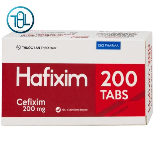 Thuốc Hafixim 200 Tabs