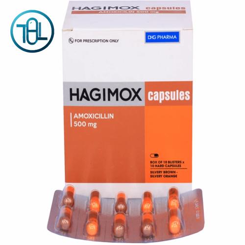 Thuốc Hagimox Capsules 500mg