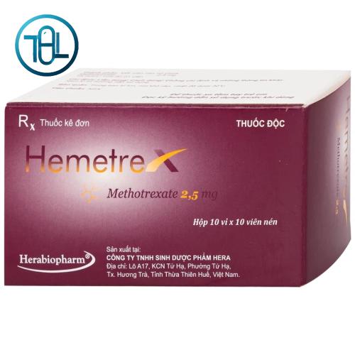 Thuốc Hemetrex 2,5mg