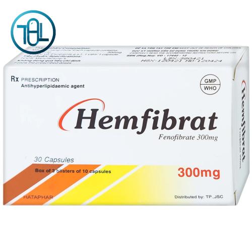 Thuốc Hemfibrat 300mg