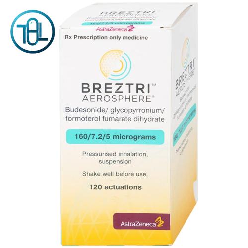 Thuốc hít Breztri 160/7.2/5mcg