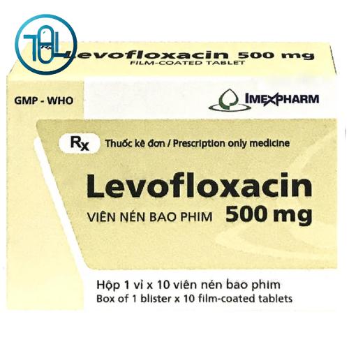 Thuốc Levofloxacin 500mg