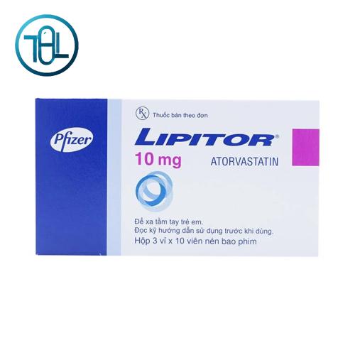 Thuốc Lipitor 10mg Pfizer