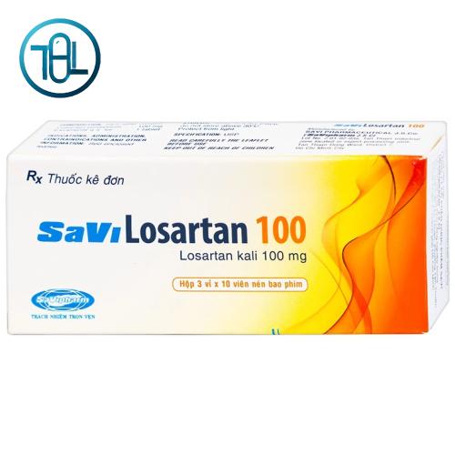 Thuốc Losartan 100 Savi