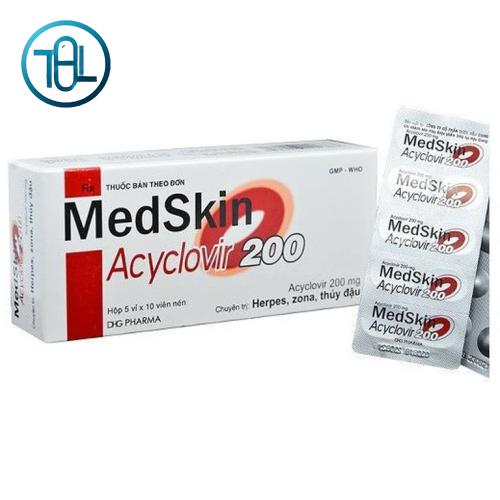 Thuốc MedSkin Acyclovir 200