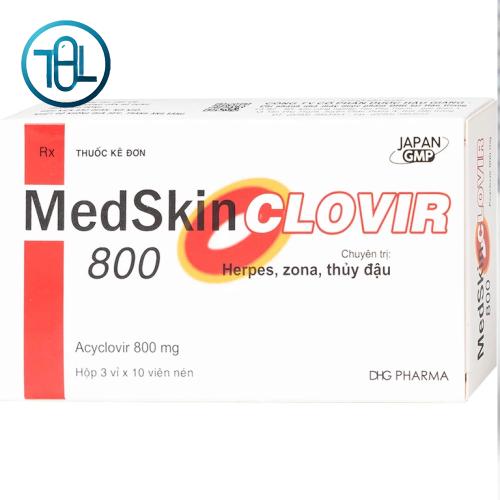 Thuốc MedSkin Clovir 800