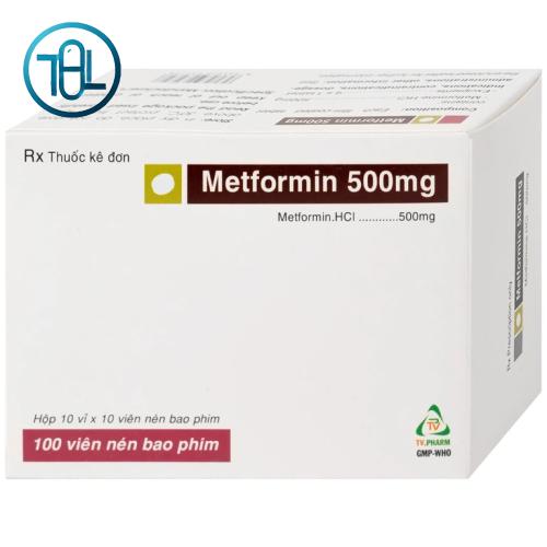 Thuốc Metformin 500mg