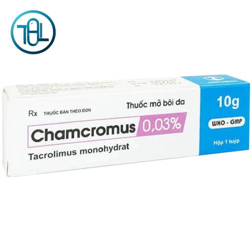 Thuốc mỡ bôi da Chamcromus 003%