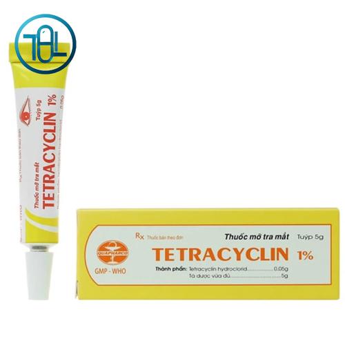 Thuốc mỡ tra mắt Tetracyclin 1% Quapharco