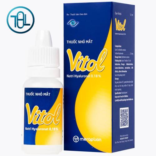 Thuốc nhỏ mắt Vitol 12ml