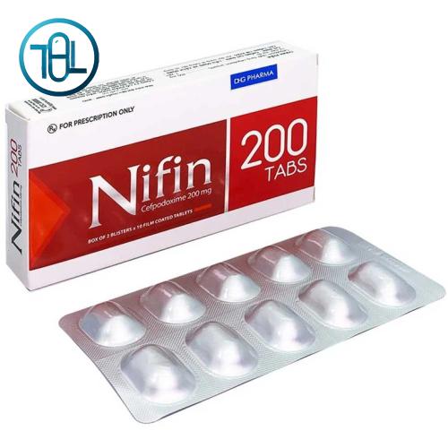 Thuốc Nifin 200 Tabs