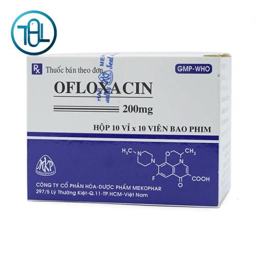 Thuốc Ofloxacin 200mg Mekophar