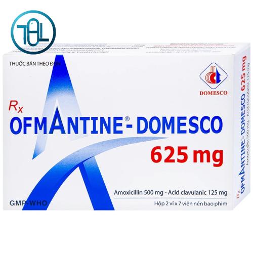 Thuốc Ofmantine 625mg Domesco