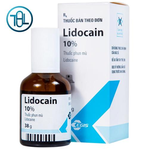 Thuốc phun mù Lidocain 10%