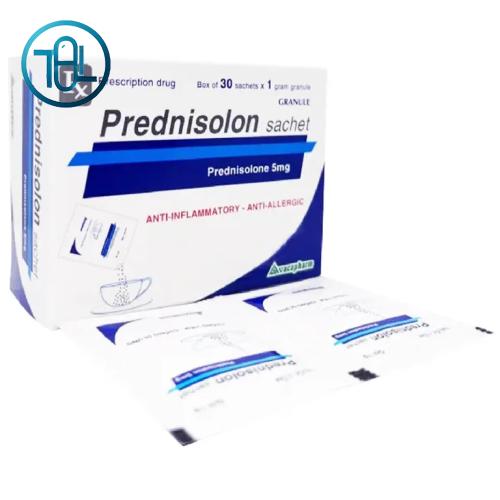 Thuốc Prednisolon Sachet 5mg Vacopharm