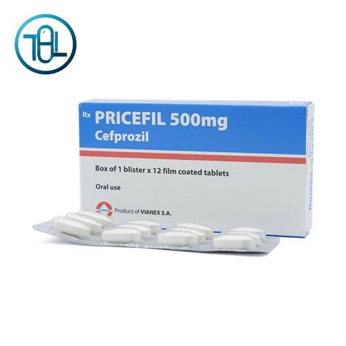 Thuốc Pricefil 500mg