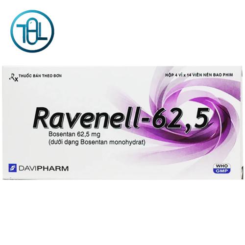 Thuốc Ravenell-62.5 Davipharm