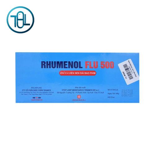 Thuốc Rhumenol Flu 500