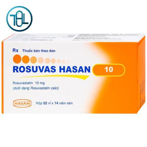 Thuốc Rosuvas Hasan 10