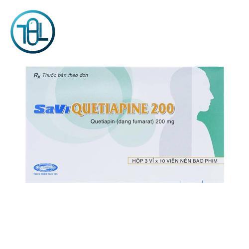 Thuốc Savi Quetiapine 200