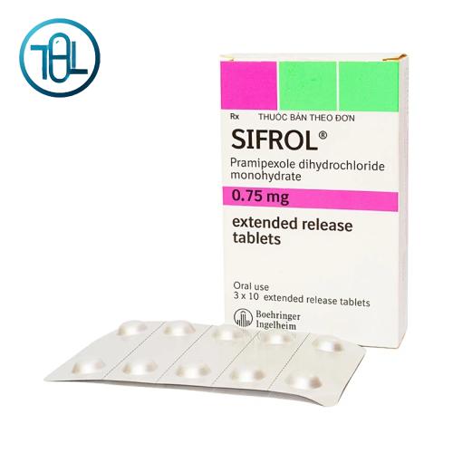 Thuốc Sifrol 0.75mg