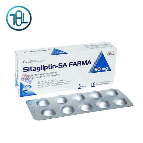 Thuốc Sitagliptin-5A FARMA 50mg