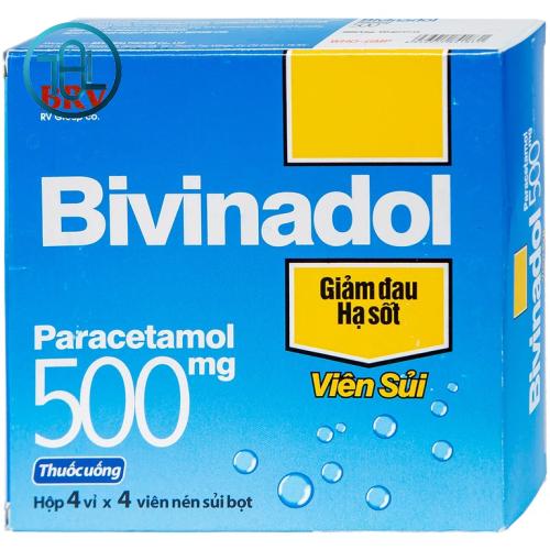 Thuốc sủi bọt Bivinadol 500mg