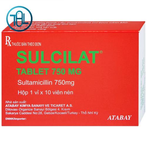 Thuốc Sulcilat 750mg