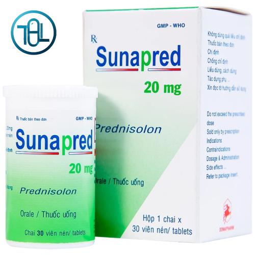 Thuốc Sunapred 20mg