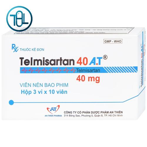 Thuốc Telmisartan 40 A.T