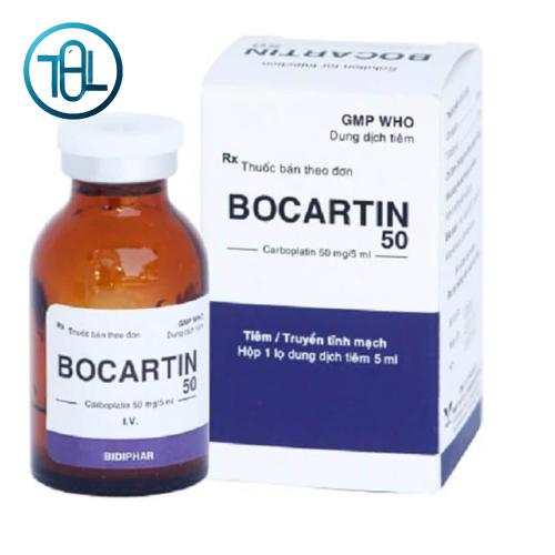 Thuốc tiêm Bocartin 50 Carboplatin 50mg/5ml