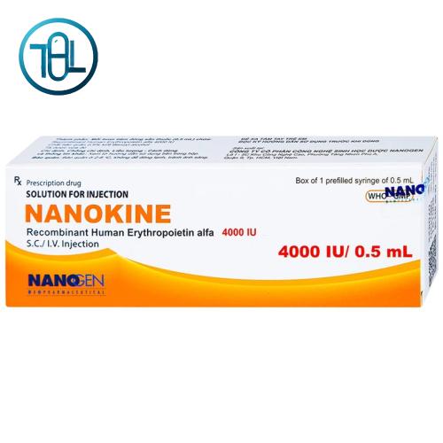 Thuốc tiêm Nanokine 4000IU/0.5ml