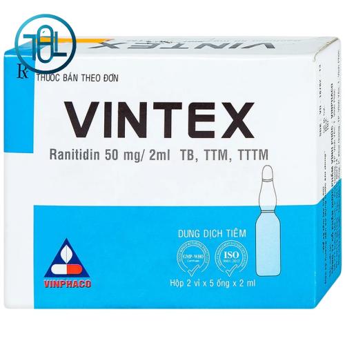 Thuốc tiêm Vintex 50mg/2ml